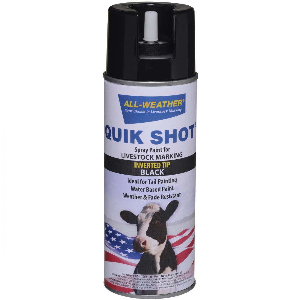 ALL-WEATHER QUIK SHOT BLACK INVERTED TIP