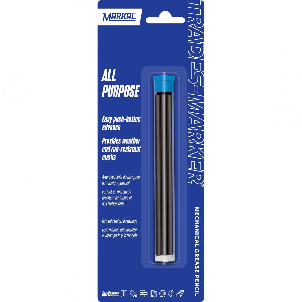 Trades-Marker® All Purpose Refills - Carded, Black