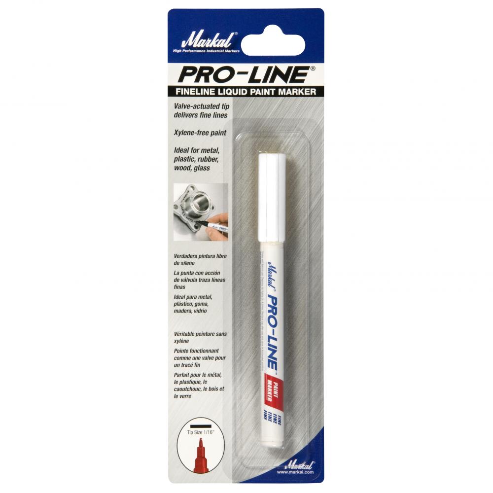 Pro-Line® Paint Markers - Carded, White