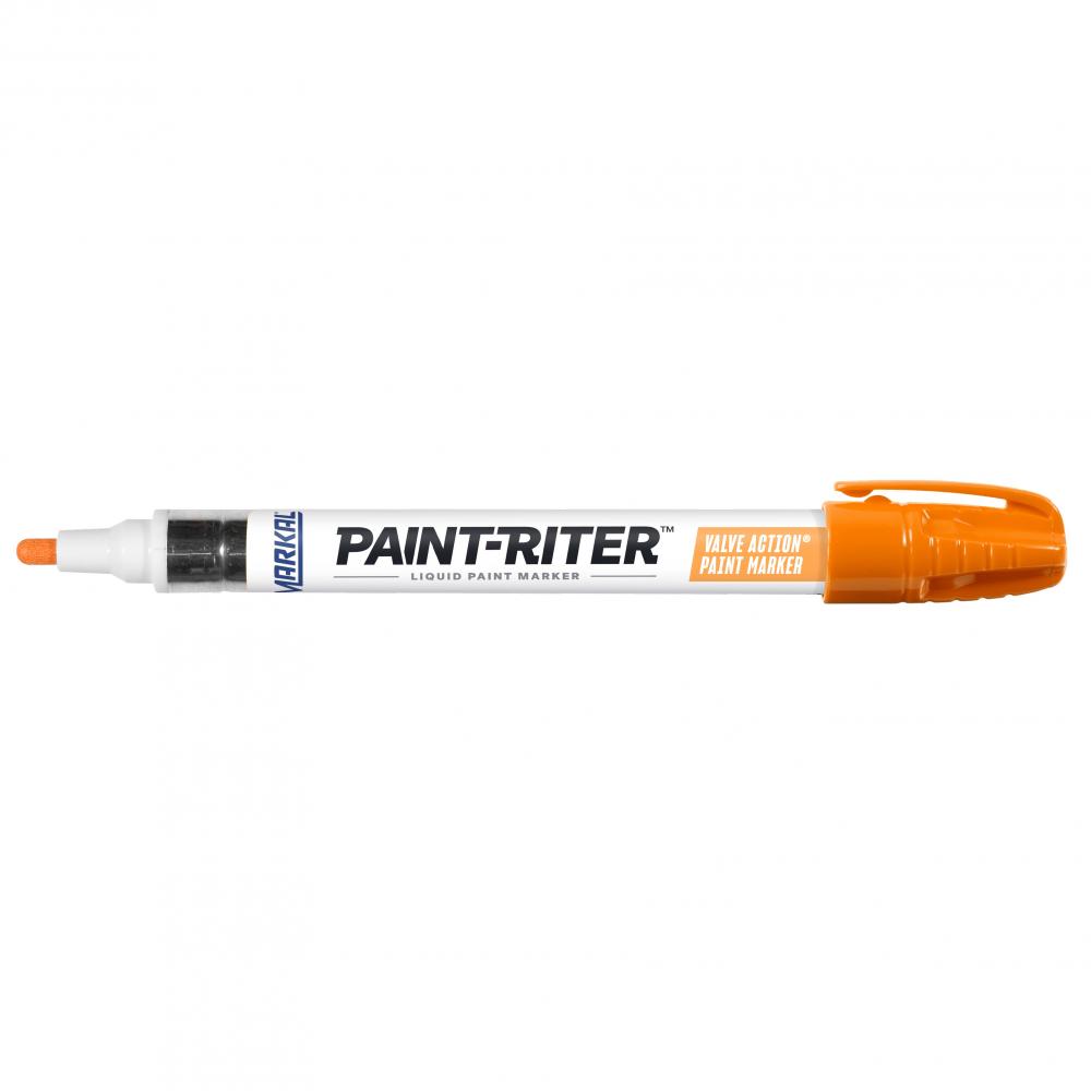 Paint-Riter® Valve Action® Liquid Paint Marker, Fluorescent Orange