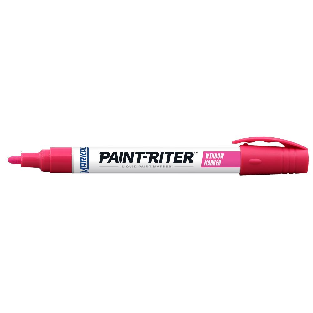 Paint-Riter® Window Marker Removable Paint Marker, Fluorescent Pink