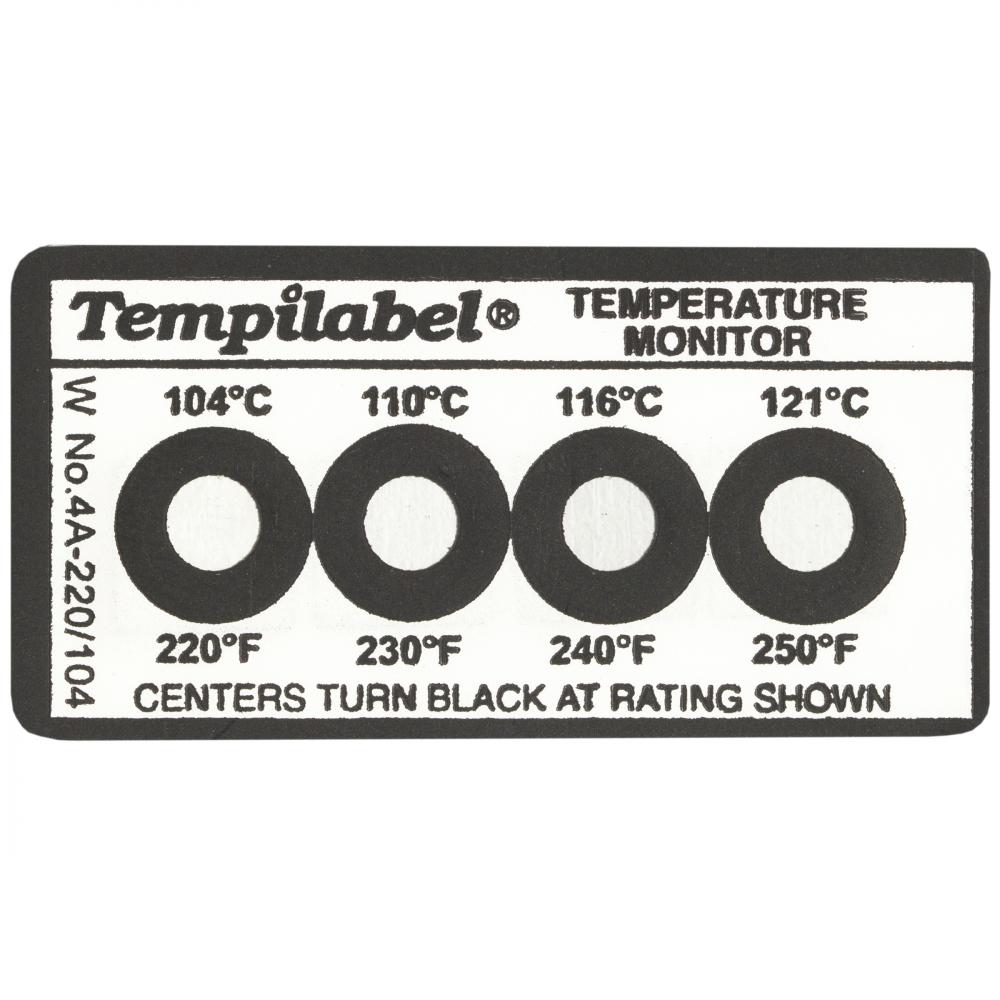 Tempilable Series 4B, (125, 150, 175, 200F / 52, 66, 79, 93C), Pack of 10