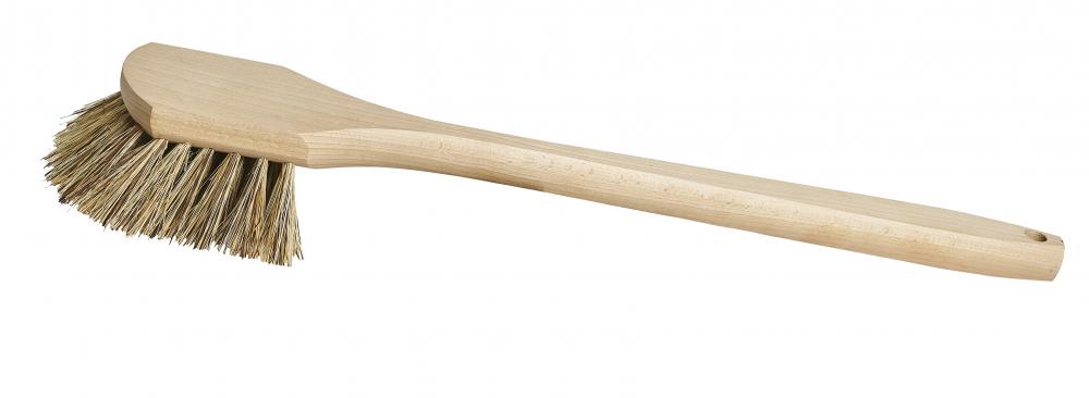 Long Handle Pot Brush 20&#34; - Wood Block Union Fibre
