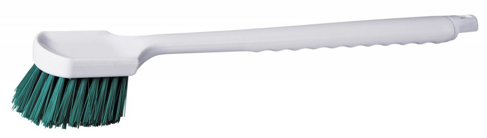 Long Handle Pot Brush - Green Fibre