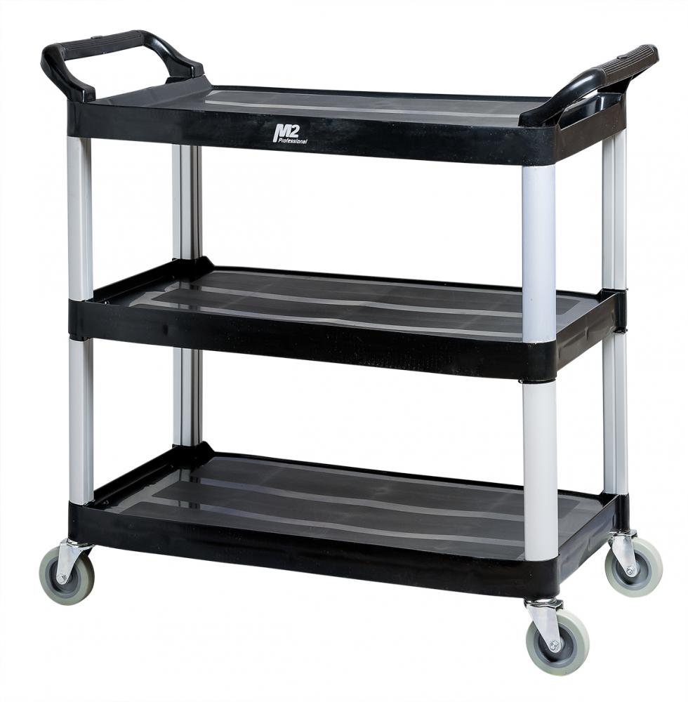 Large size Utility cart Black