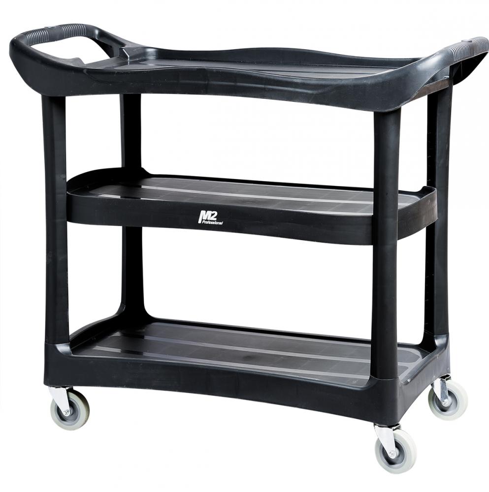 Utility Cart-Black-Large Deluxe Black