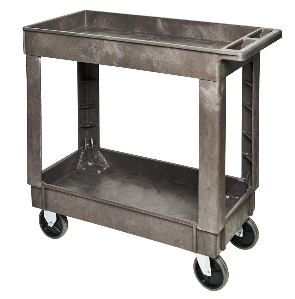 Small Industrial Utility Cart -(LWH)       44cm x87cmx83cm /  17.3&#34;x 34.25&#34; x 32