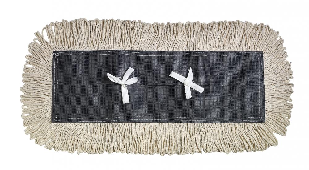 Disposable Cotton dust mops – tie-on-5x18&#34;/45cm x 13cm