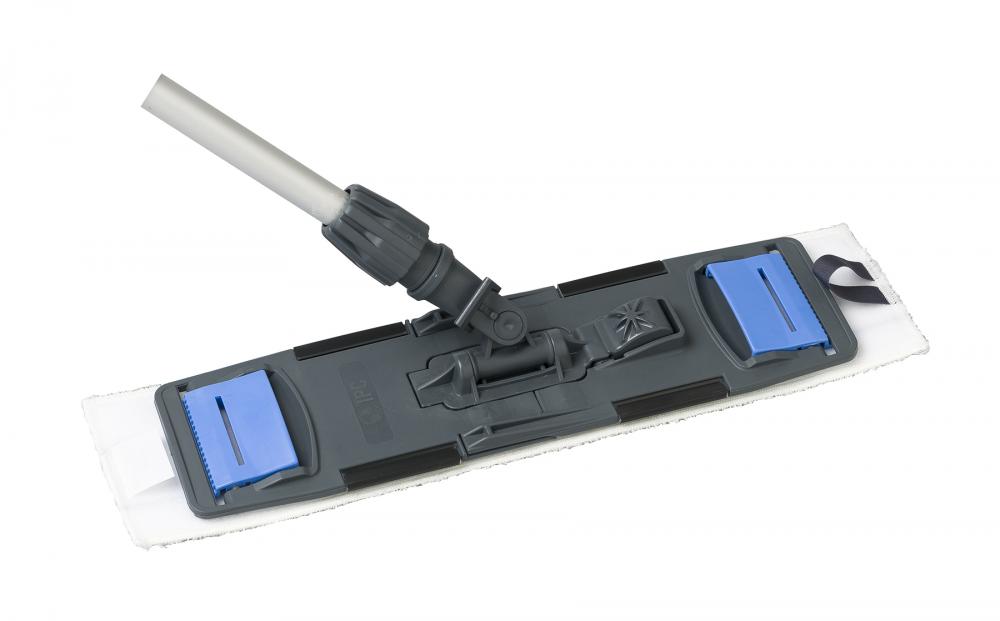 Universal Flat Mop Frame Only Blue Clips