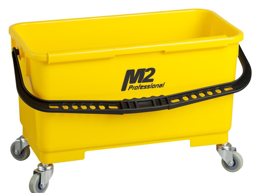 Window bucket -Yellow W/Wheels