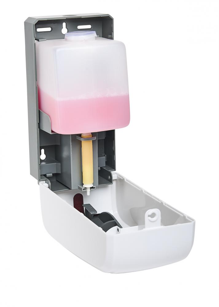 Lotion Soap Dispenser 1000ml/33oz large-White- wall mounted include/Foam tape&Sc