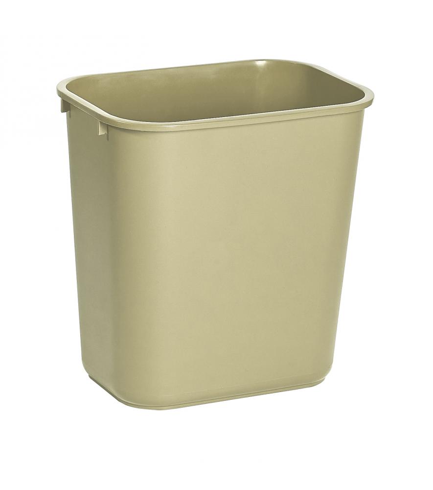 Waste basket -28qt/26.4L-Beige