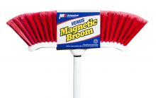 M2 BM-4200 - Venus Lrg Indoor Curved Mag Broom & 48" white Metal Handle