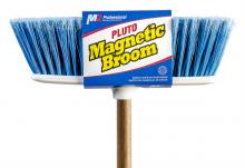 M2 BM-4320 - Pluto Lrg Indoor Flat Mag Broom Head only Blue