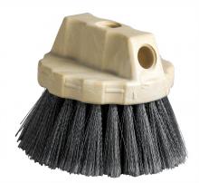 M2 BW-205SFR - Window Brushes Plastic Block Round Grey Flagged