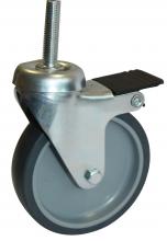 M2 BX-AC7002 - Metal Wheel 100Mm Diam Metal Fork With Brake