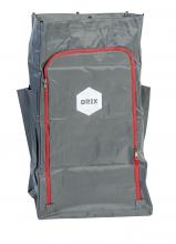 M2 EFM-PS-10120 - 120It. grey bag with frontal zipper, neutral
