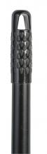 M2 FH-M348-BK - Black handle w/threaded tip and hanger cap 7/8"x48"