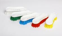 M2 FP-HS9M - Hand Scrub Brush 7"18cm-Brtl Length 1.06"27mm Availble in Blue,green,red,yellow