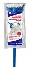 M2 HW-PC-80016C - ProMop Combo 16oz Cotton Mop w/ Metal 60" Handle