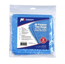 M2 MC-520-BL - MicroCloth–all purpose(blue)40x40cm/16"x16" 2/bag