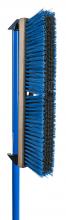 M2 PB-530-BB14 - Hippo Contractor PET fiber Blue Black–Medium Stiff 14" w/48" HD Metal Handle