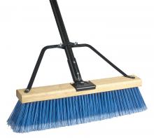 M2 PB-800-BB18 - 18” Ryno Medium  Blue/Black PVC fill,c/w brace, & tapered handle Assembled