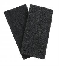 M2 SP-UTBK - Black utility pads – coarse-9.875"x4.625"x0.9"-Case Pk/1x48