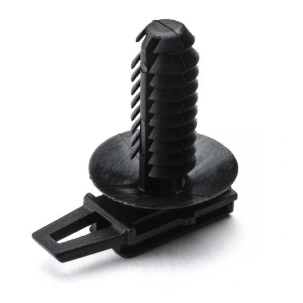 Connector Clip w/Fir Tree, 0.7 - 11.0 mm Panel Thickness, 6.