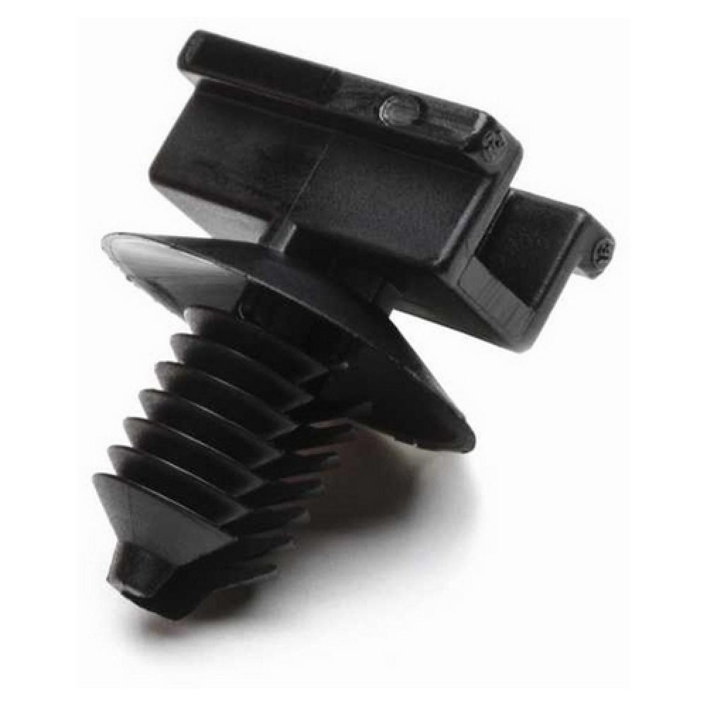 Connector Clip w/Fir Tree, 0.7 - 6.0 mm Panel Thickness, 6.5