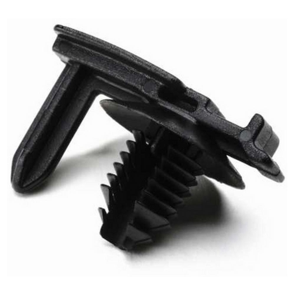 Connector Clip w/Fir Tree, 0.7 - 5.1 mm Panel Thickness, 6.4