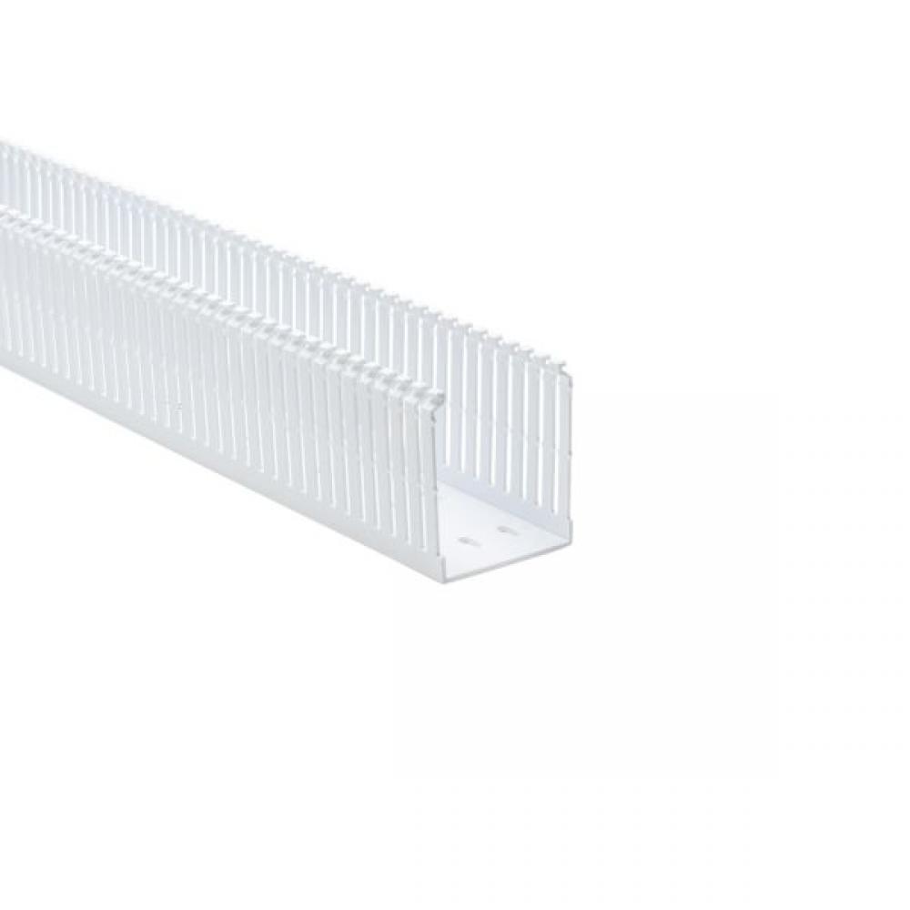 High Density Slotted Wall Wiring Duct, 2.5&#34; x 3&#34;, Adhesive,