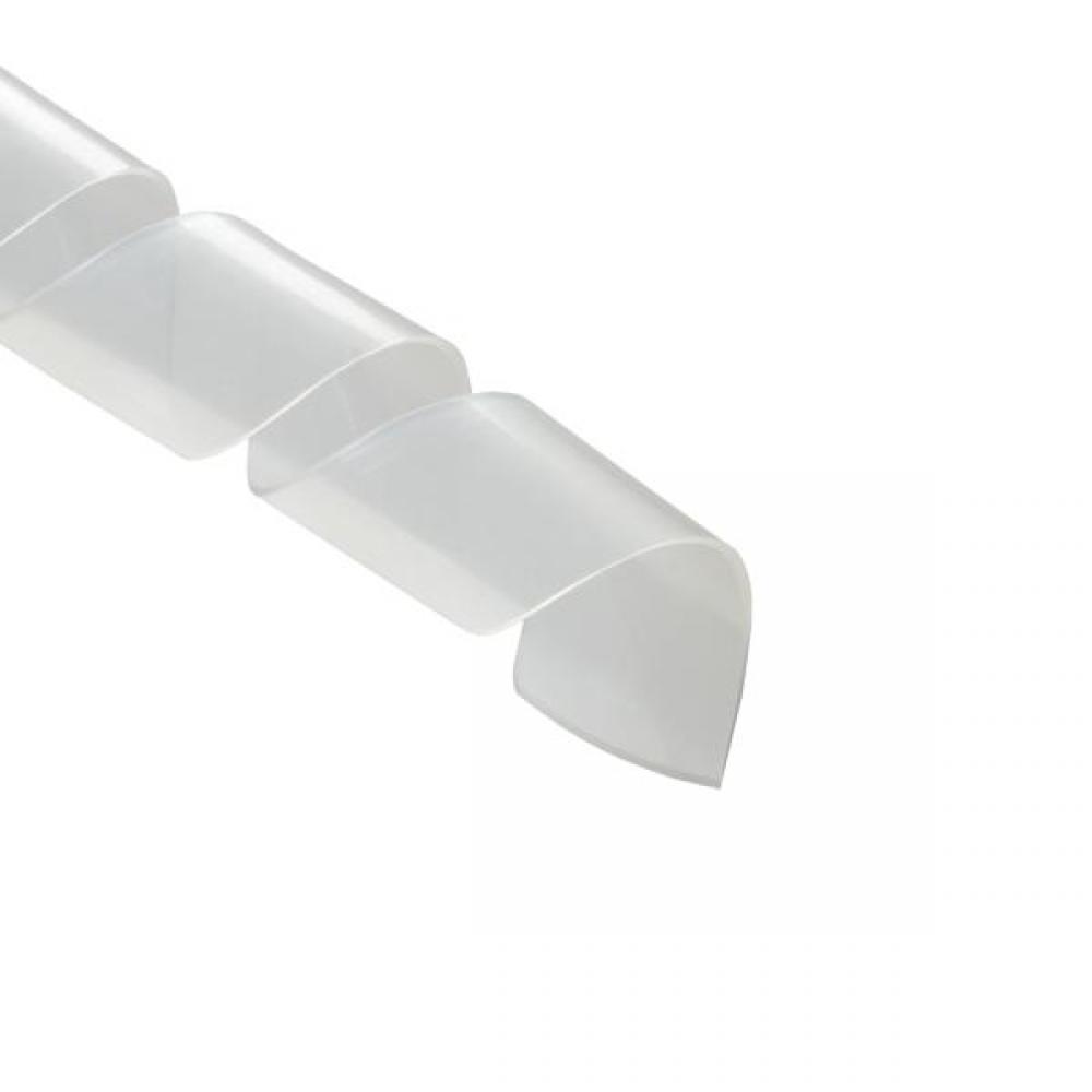 Spiralwrap Protective Sheathing, 1&#34; Diameter, PTFE, Natural,