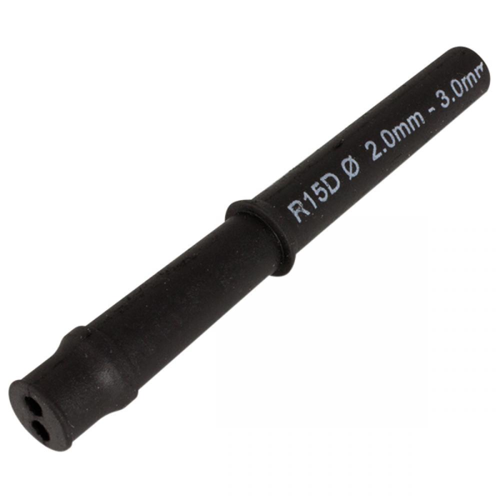 Cablelok R15D 2.0 - 3.0 mm x 10, CR, Black, 1/pkg