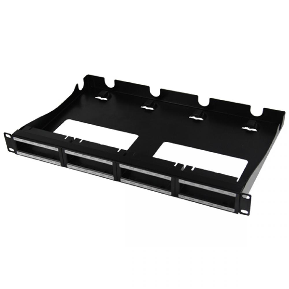 RapidNet Panel with Rear Cable Management, Black, 1/pkg