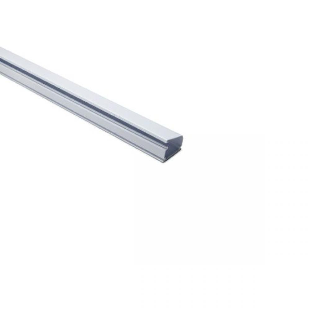 One Piece Surface Raceway, 1-3/4&#34;, 8.0 ft Long, PVC, White,