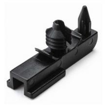 HellermannTyton 155-36002 - Connector Clip w/Fir Tree, 0.6 - 3.0 mm Panel Thickness, 6.5