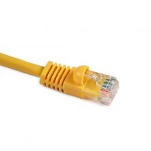 HellermannTyton PCYEL7 - Category 5e Patch Cord, 7.0 ft, Yellow, 1/pkg