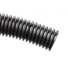 HellermannTyton CTP1120STDUNSLI - Convoluted Tubing, Unslit, 1.5" Dia, PE, Black, 100 ft/ctn